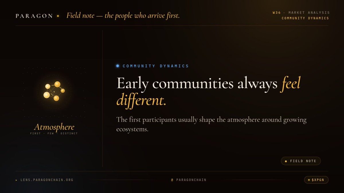 PRGNChain's tweet photo. Every early community has its own energy.

The people testing features first.
The users checking updates daily.
The traders watching activity closely.
The ones trying things before everyone else arrives.

That phase is usually more important than most people realize. https://t.co/PTg2dUyMxQ