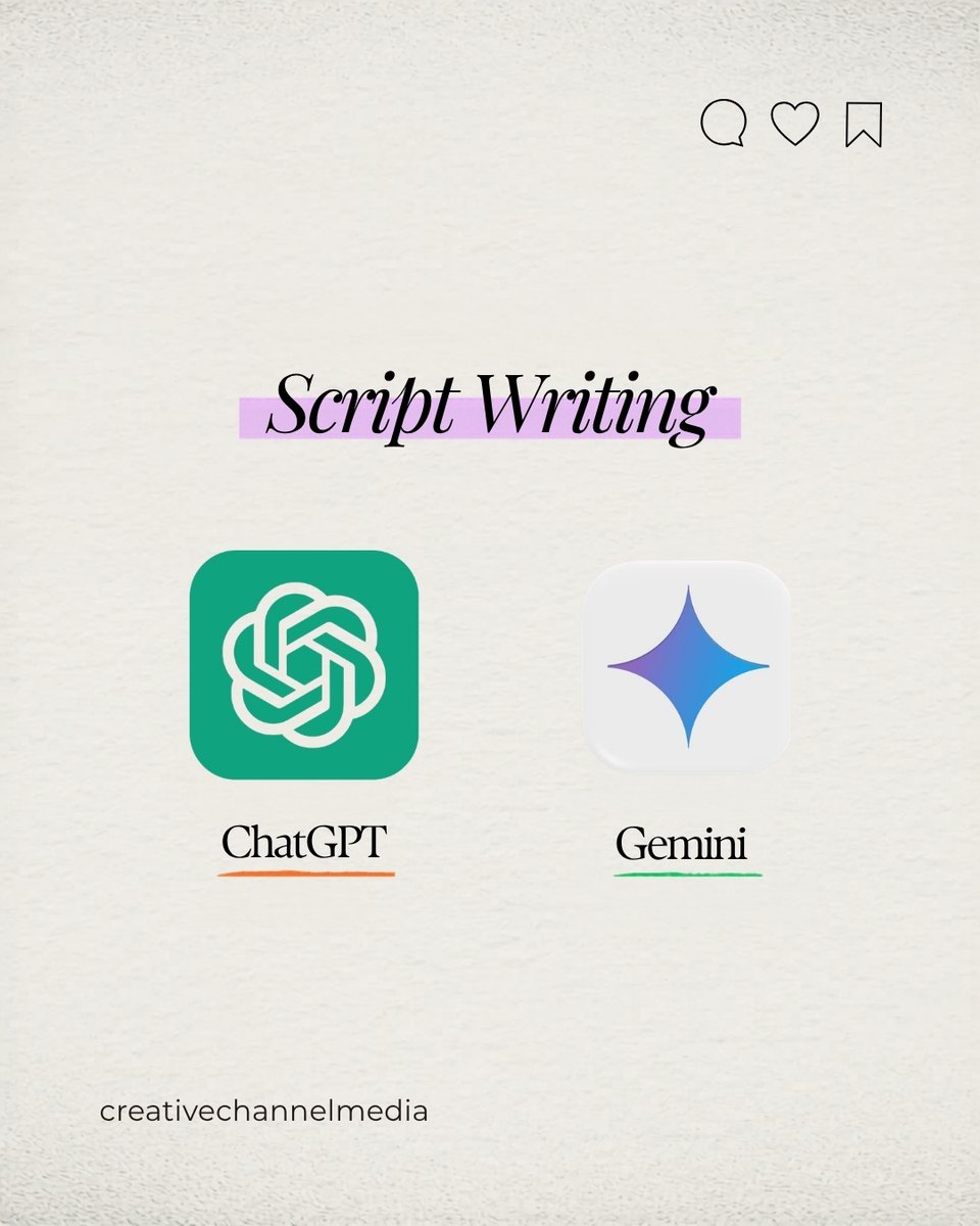 Creat_Channel's tweet photo. AI tools every content creator should know. 
From scripting to visuals, video and voice here’s a quick toolkit to level up your content game.  
Follow for more tools like this.  

#AITools #ContentCreation #AIForCreators #DigitalMarketingTools #CreativeWorkflow

(1) https://t.co/9DKxotQRZ1