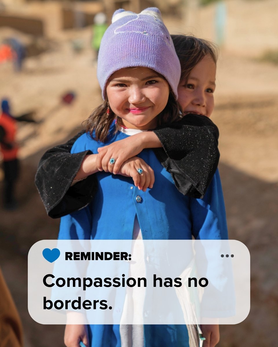 UNrefugees's tweet photo. The world feels different when we care for people we’ve never met.

Compassion does not stop at borders.

Stand with refugees.

Photo: © UNHCR/Oxygen Empire Media Production https://t.co/wGP0hS5h8m