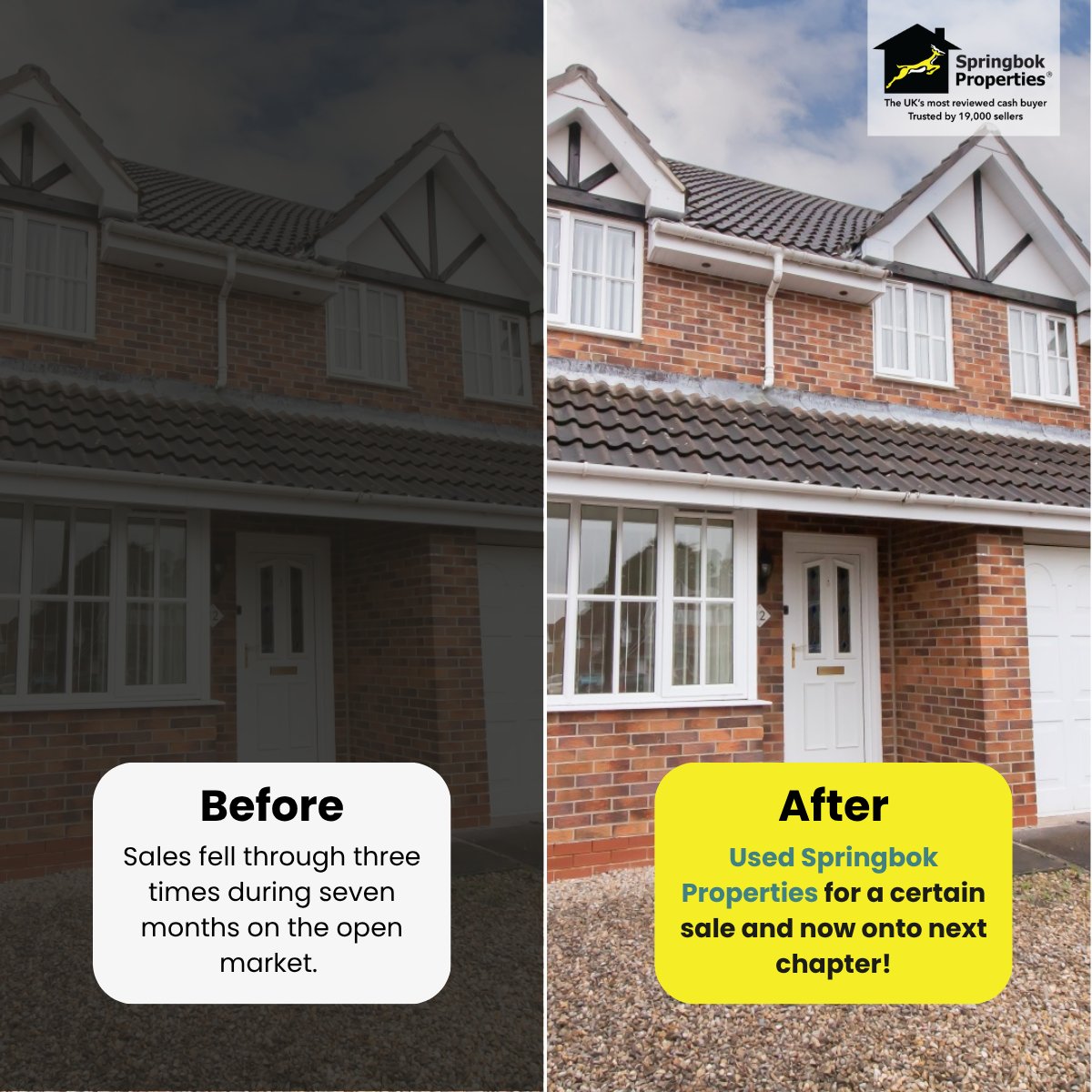 springbokprop's tweet photo. 3 sales fell through in 7 months, so after the stress of the open market, this homeowner chose Springbok Properties for a faster, more certain route. If your sale has fallen through, go to our website to get a #cashoffer.
#SaleFallThrough #FastHouseSale #CashBuyer #CashSale https://t.co/W6rTNp5uPB