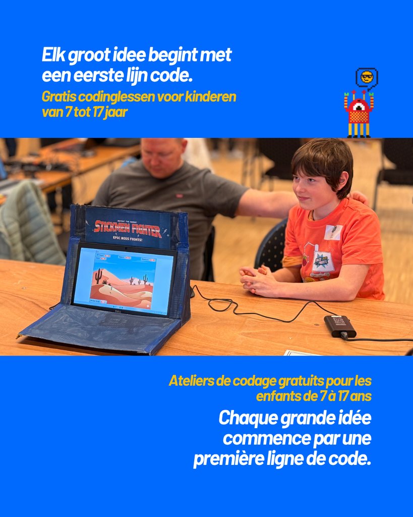 CoderDojoBelgium tweet media