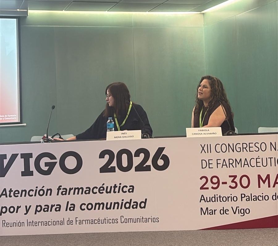 irene_maga's tweet photo. Comenzamos el congreso #SEFAC2026 con una sesión práctica sobre los sistemas de monitorización continua de glucosa, que ahora ya están en farmacia comunitaria

@InesMeraG  @fabycaal 

@SEFAC_aldia https://t.co/KZ5dkr4raI