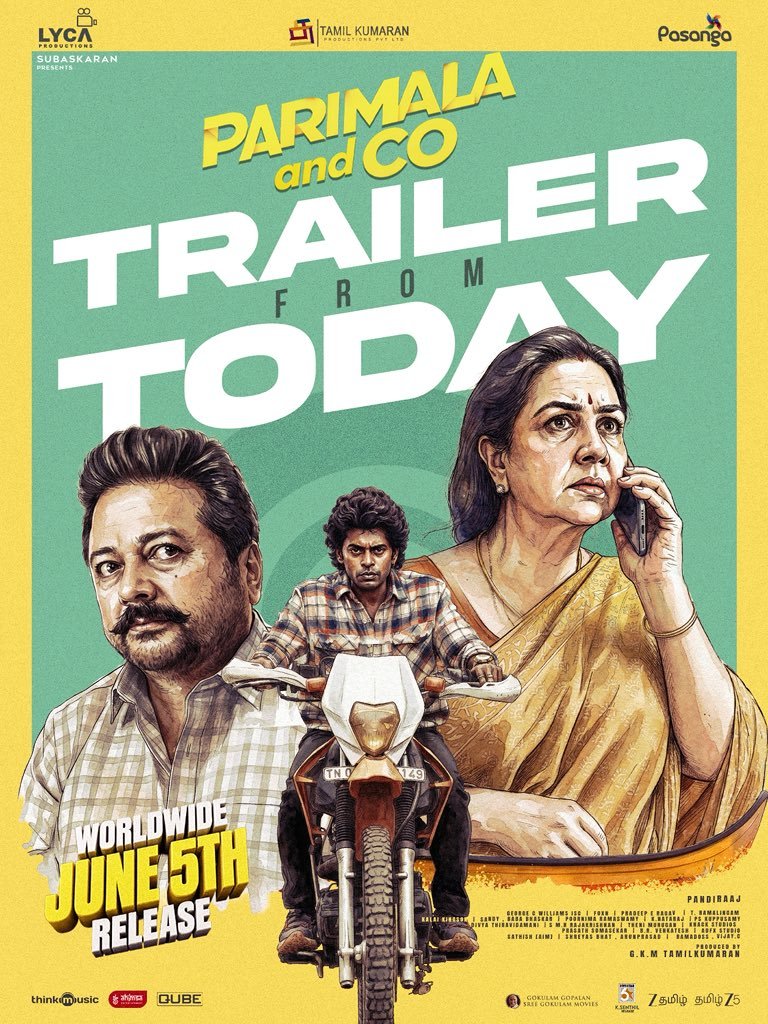 smbcreation's tweet photo. Buckle up for a wild mix of fun and action 🤩 #ParimalaAndCo Trailer drops today at 5:55 PM 💥

#ParimalaAndCoInCinemasJun5

@LycaProductions https://t.co/dWCMBKt5PL