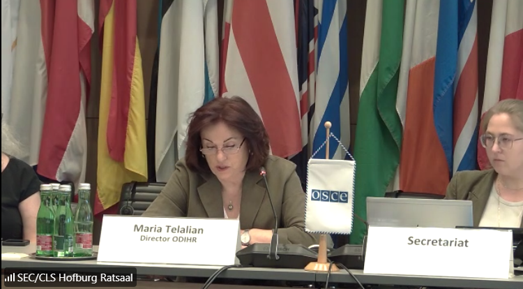 cecgovge's tweet photo. The Deputy Chairperson of the Central Election Commission (CEC) of Georgia, Giorgi Sharabidze, participated in the OSCE Human Dimension Committee meeting. “Elections in the Digital Age: Digitalization and Electoral Integrity – Regulations, Safeguards and Shared Responsibility” was the main topic of the meeting held in Austria on May 26.

During the meeting, OSCE participating states discussed the digitalization process and its positive and negative aspects. The participants addressed electronic voting technologies, including voter registration, voter information and education, cybersecurity risks, and the impact of disinformation. They also noted that strengthening public institutions, political actors, and civil society plays an important role in ensuring the integrity of the electoral process.

For his part, CEC Deputy Chairperson Giorgi Sharabidze spoke about the experience of Georgia’s election administration, technological interventions, and the experience gained during the 2024–2025 general elections.

“Georgia’s election administration took significant steps and successfully introduced electronic voting technologies during the 2024–2025 general elections. The introduction of these technologies was accompanied by extensive preparatory and institutional work carried out by the election administration. On the one hand, electronic voting technologies create new opportunities for efficiency, accessibility, and transparency, while on the other hand, they generate new challenges related to cybersecurity, disinformation, data protection, and public trust. Safeguarding electoral integrity in the digital age is a shared responsibility that goes beyond the scope of the election administration alone,” Giorgi Sharabidze stated in his speech.

The Human Dimension Committee meeting was organized by the Permanent Representation of the Republic of Albania, as the Committee’s Chairmanship country, and CEC Deputy Chairperson Giorgi Sharabidze participated in the meeting remotely.