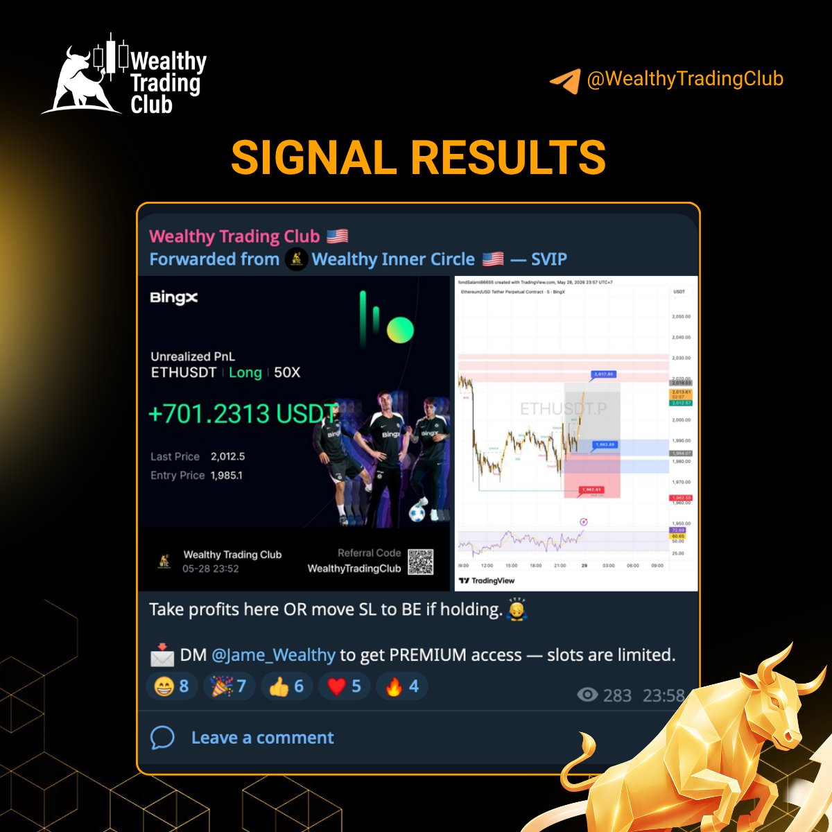Wealthy Trading Club tweet media