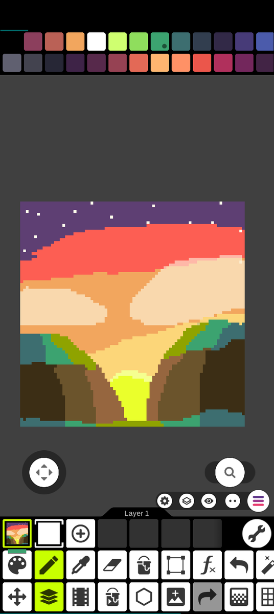 mg_gr125's tweet photo. @zaturNIto Hola gente no tiene nada que ver pero que opinan de mi dibujo pixel art https://t.co/3cX1QjQunt
