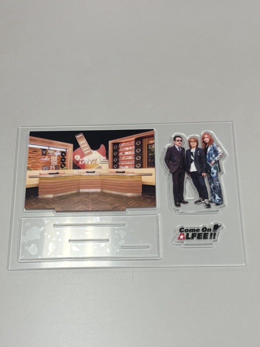 usa41's tweet photo. 5月28日NHK SONGS、THE ALFEE の回、楽しかったです。同じ日、Come On ALFEE!!の特典のアクスタが届いたので組み立て、それも眺めながら観ました。 https://t.co/9PTiNh0cKw