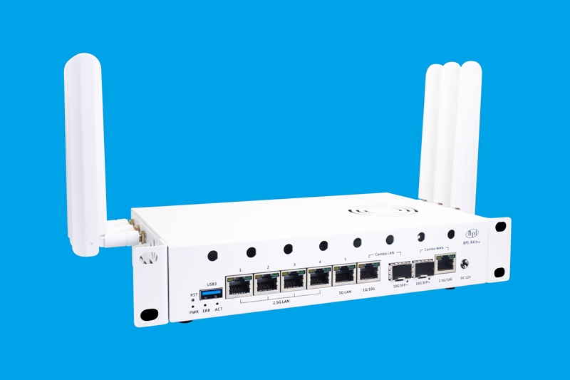 sinovoip's tweet photo. Banana Pi BPI-R4 Pro Wifi7 Router product public sale
https://t.co/kusSkCh1bZ
#Wifi7 #bananapi #opensource #openwrt #Mediatek #MT7988 #network #wireless https://t.co/wttdsQt60t