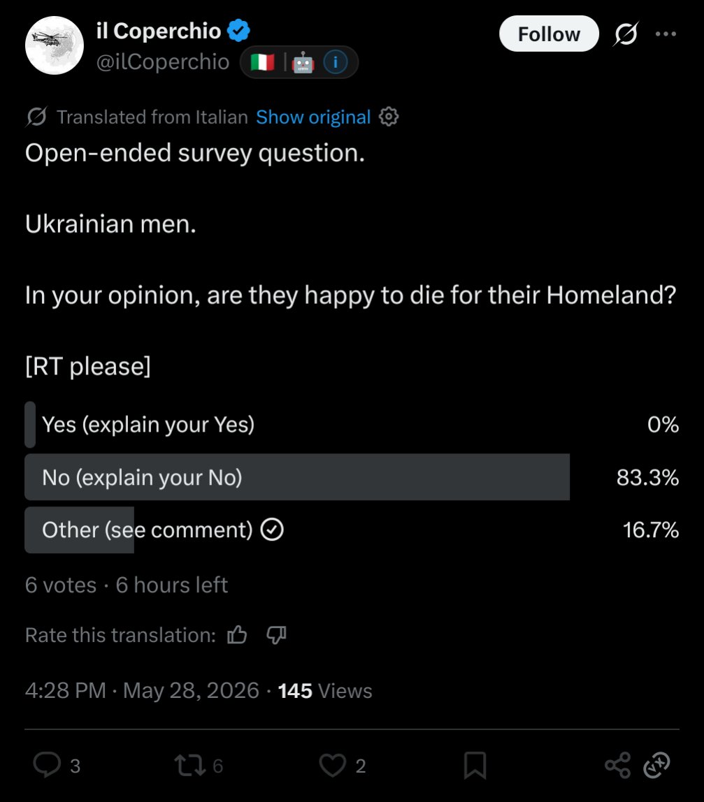 sweetvodka0001's tweet photo. Other: happy to defend for their honeland 👇🗳️🔨

Link: https://t.co/JW8pEmXr5i https://t.co/R9g35grzH6