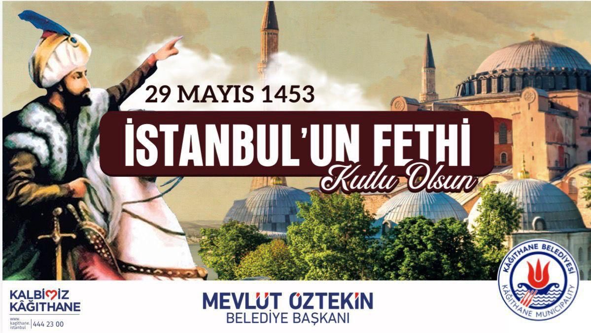 MevlutOztekin's tweet photo. “Geceler vardır; dirilişe gebedir. Fecr olur.
Şehr-i İstanbul feth olunur. Bir çağ kapanır, bir çağ açılır...”

İstanbul'un fethinin 573. yıl dönümü kutlu olsun. Büyük komutan Fatih Sultan Mehmet Han ve kahraman ordusunu saygı, rahmetle anıyorum. https://t.co/rBxgofwNtx