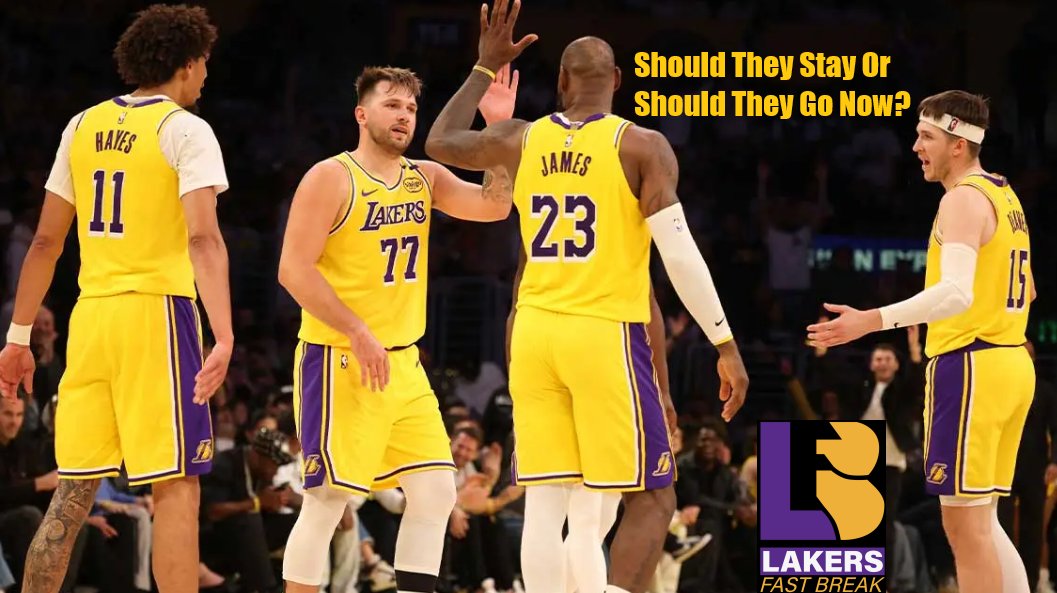 LakersFastBreak's tweet photo. Lakers Snack Pack- So Who On The Lakers Needs To Stay And Who Needs To Go? https://t.co/qexkFnwlBG https://t.co/ad9AndaQsn
