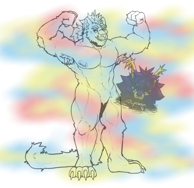 ItsPlagueGuys's tweet photo. working on a possible adopt? let me know what you think the value of this guy is worth gang, im gonna color him in and do some info splurging... He's a LIGER https://t.co/wPzj9jzzlt