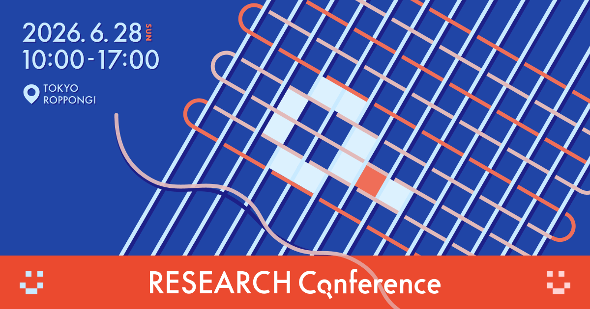 PLAYWORKS_Inc_'s tweet photo. 📣 EVENT｜「RESEARCH Conference 2026」登壇・出展・協賛します！
リサーチをテーマとした日本発のカンファレンス「RESEARCH Conference 2026」に、PLAYWORKS 代表のタキザワが登壇いたします。併せて、GOLD SPONSORとして協賛し、ブース出展も行います。ぜひお越しください！！
ー
RESEARCH Conference 2026
開催日時：2026年6月28日（日）10:00-17:00
参加費：無料
会場：合同会社DMM .com（六本木）
オンライン：YouTubeLive / miro
主催：一般社団法人リサーチアソシエーション
ー
#ResearchConf #PLAYWORKS #インクルーシブデザイン