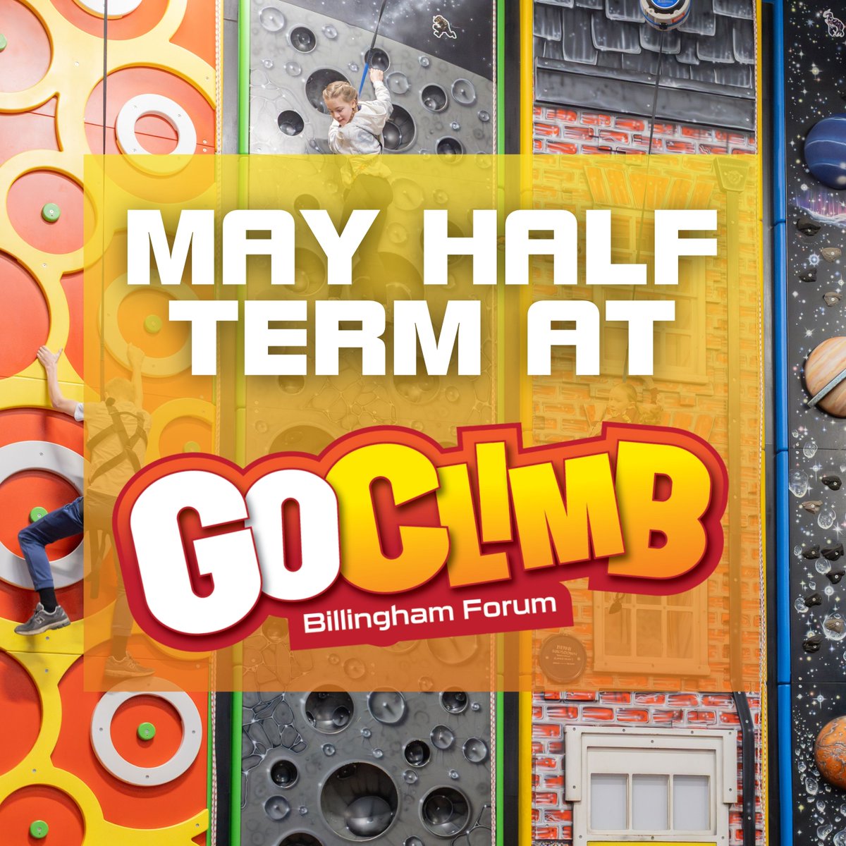 GoClimbWalls's tweet photo. ⏰ Last chance to climb this May Half Term! Don’t miss out on the fun 🤩 sessions are running all week but spaces are filling fast.

Grab your spot before it’s gone 👇
🔗 https://t.co/Dz4kyJ4arI https://t.co/bKB1CzDMQY