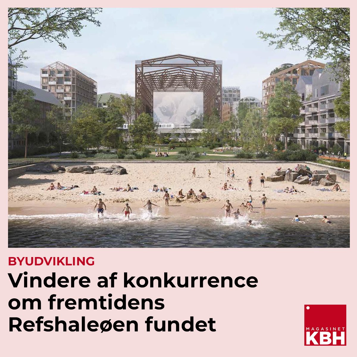 MagasinetKBH's tweet photo. Tæt, men med få biler og meget grønt — udpegning af vindere peger vejen mod Refshaleøens fremtid. 👉 https://t.co/XCwCo88JmE https://t.co/0AkMTLkr0J