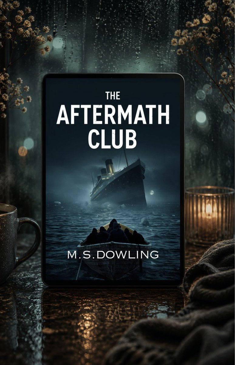 MSDowler78's tweet photo. 🚢 The Aftermath Club is a dark, atmospheric historical thriller set in the shadow of the Titanic disaster.

#HistoricalFiction #Titanic #BookTwitter #ThrillerBooks #HistoricalThriller #KindleBooks #AmReading #IndieAuthor 
🚢https://t.co/cEQl0NJ3s4 https://t.co/gqFQ3uzXDX