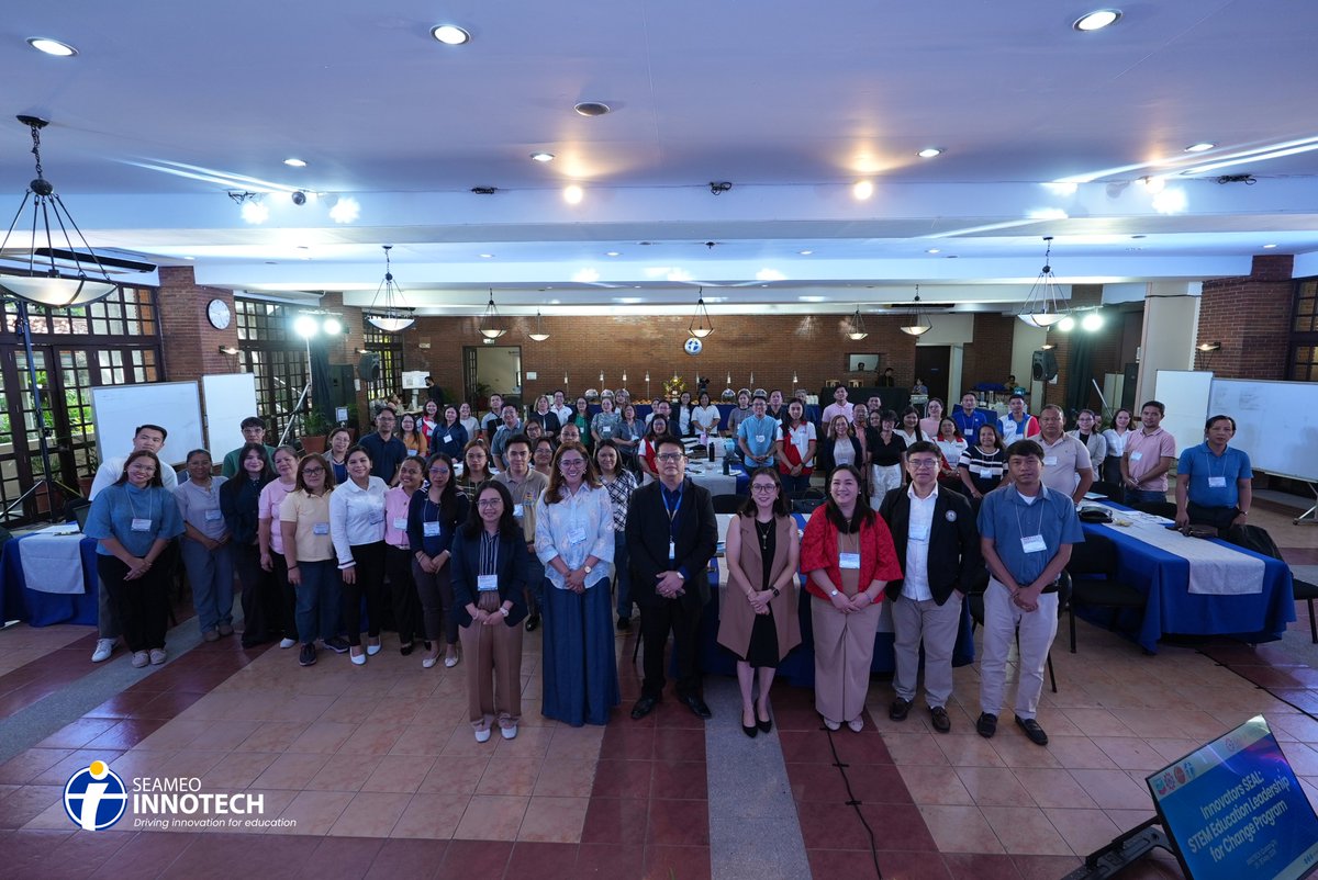 SEAMEOINNOTECH's tweet photo. Learning, collaboration, and innovation in action 🌏✨

#INNOTECH #DrivingInnovationforEducation https://t.co/ePQWaGROzi