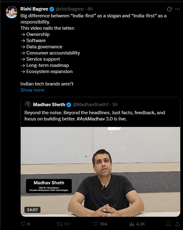 baxiabhishek's tweet photo. Really? Using these right-wing dodos for pimping Ai+? https://t.co/fKyy7H9RVw