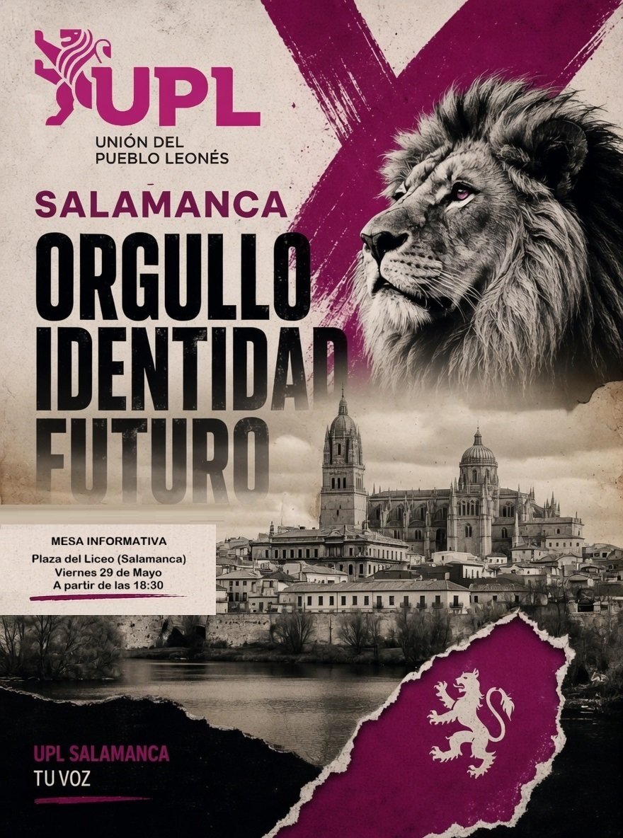 UPL_Salamanca's tweet photo. ✅ Esta tarde estaremos de nuevo en la Plaza del Liceo de #Salamanca con una Mesa informativa. ¡Ven e infórmate!

📆 Viernes, 29 de Mayo
🕕 A partir de las 18:30 horas
📍 Plaza del Liceo
🏙️ Salamanca

📝 ¡Afíliate a UPL! ¡Somos más fuertes cuando somos más! https://t.co/kPpCjF9Ms3