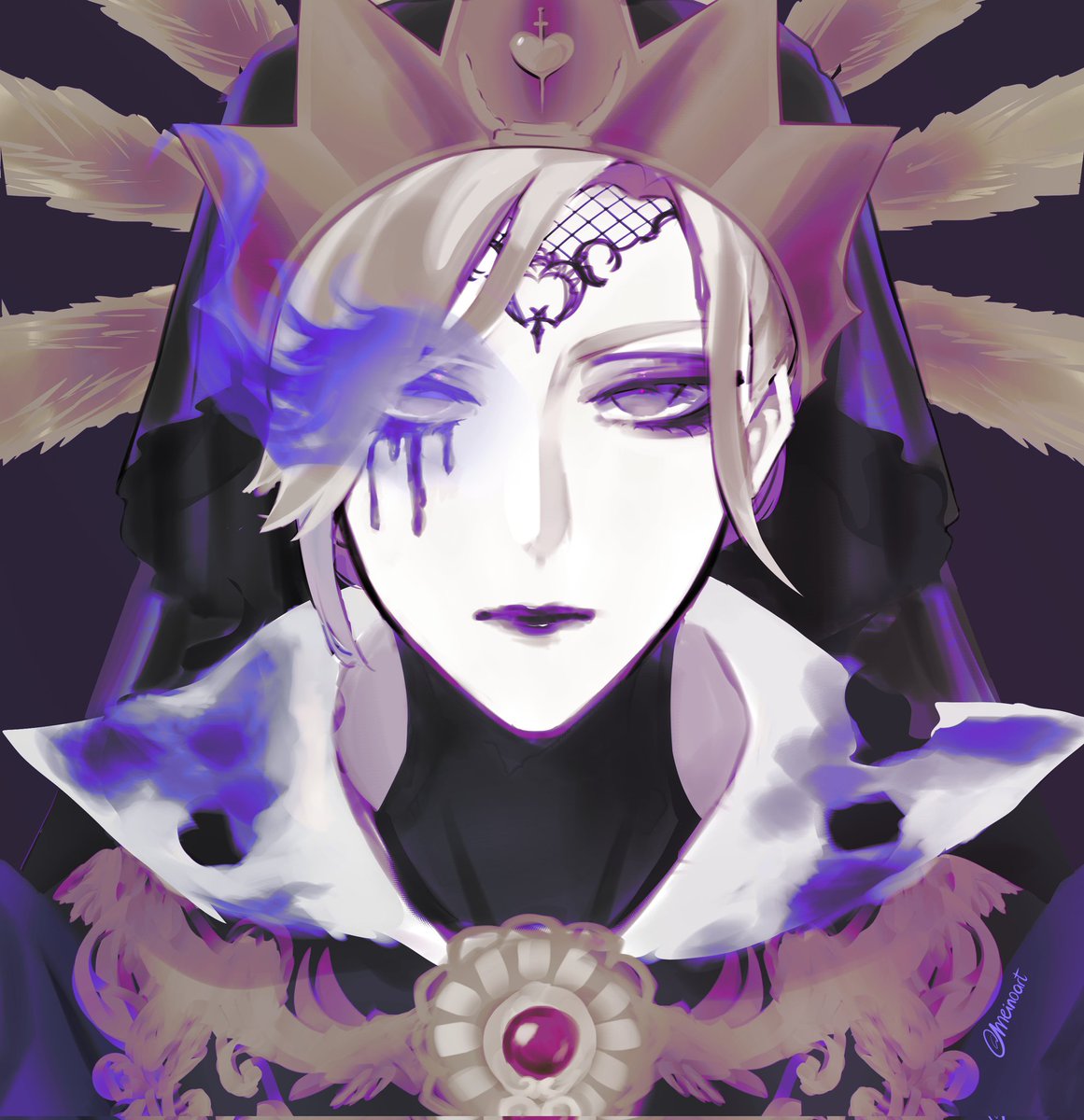 meinoart's tweet photo. オバブロ👑様
#twst #twstファンアート https://t.co/s1vxmn3t1G