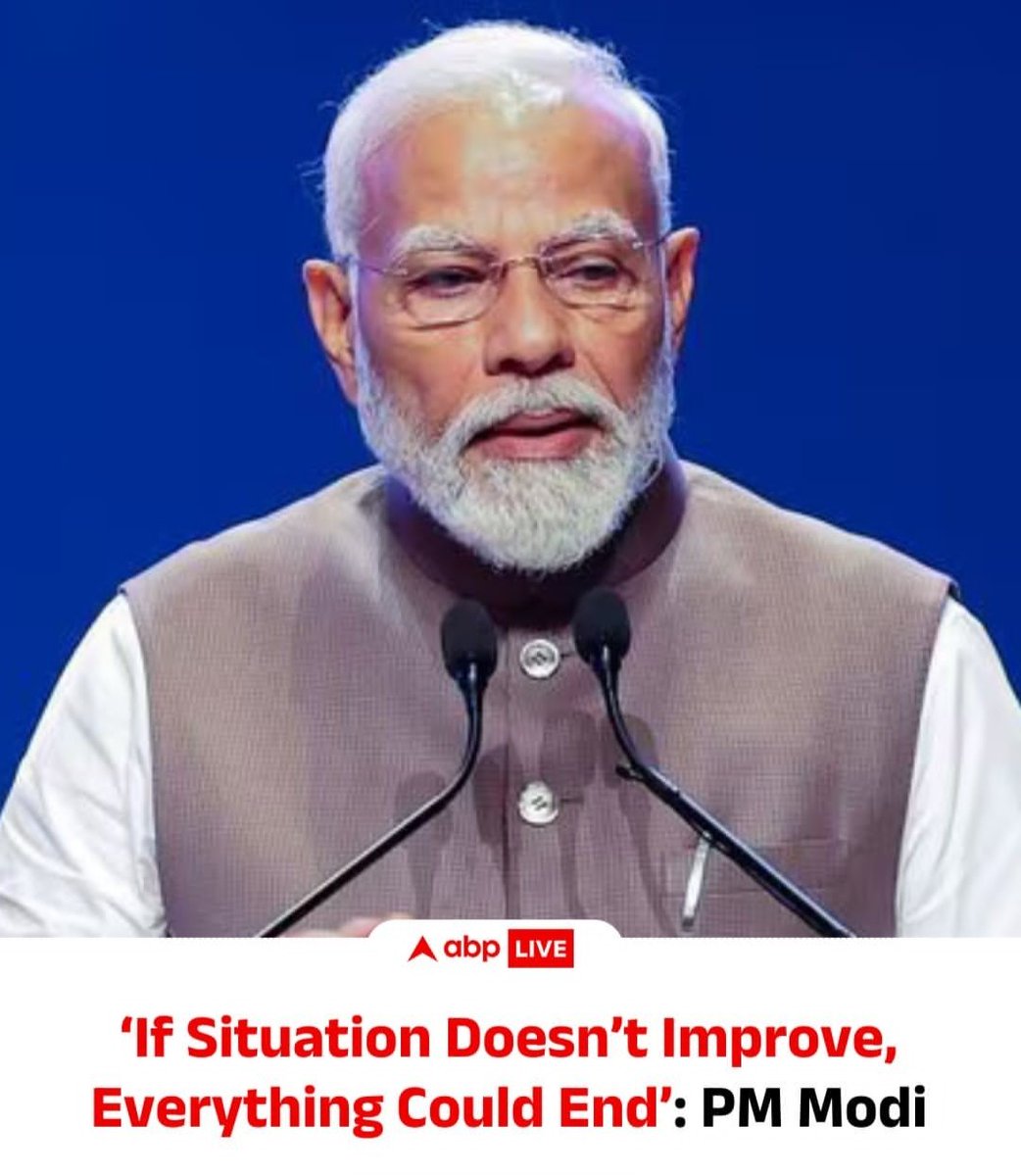 Kavyaoffical's tweet photo. Vishwaguru went from 56-inch confidence to WhatsApp uncle panic forwards. https://t.co/RZTzzYXxoh