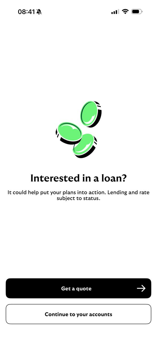 imthaz's tweet photo. Hey @LloydsBank, why do I have to see this screen every time I open the app? I have ZERO interest in a loan. https://t.co/shXqueJp2R