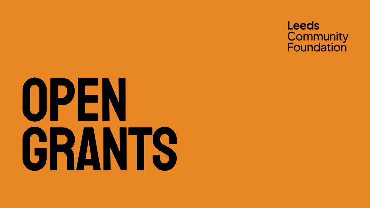 LeedsCommFound's tweet photo. We've got 2 grants programmes open for applications:

⭐️ Community Action Microgrants
⭐️ Pears Youth Fund

Learn more about each one, and how to apply, on our website: https://t.co/b66CevCnSm https://t.co/ZdHYjE70G0