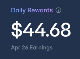 CryptoPro_69's tweet photo. This is my biggest LP reward on @Polymarket in a single day.

Sounds good @mustafap0ly? https://t.co/f4gQy68pKy