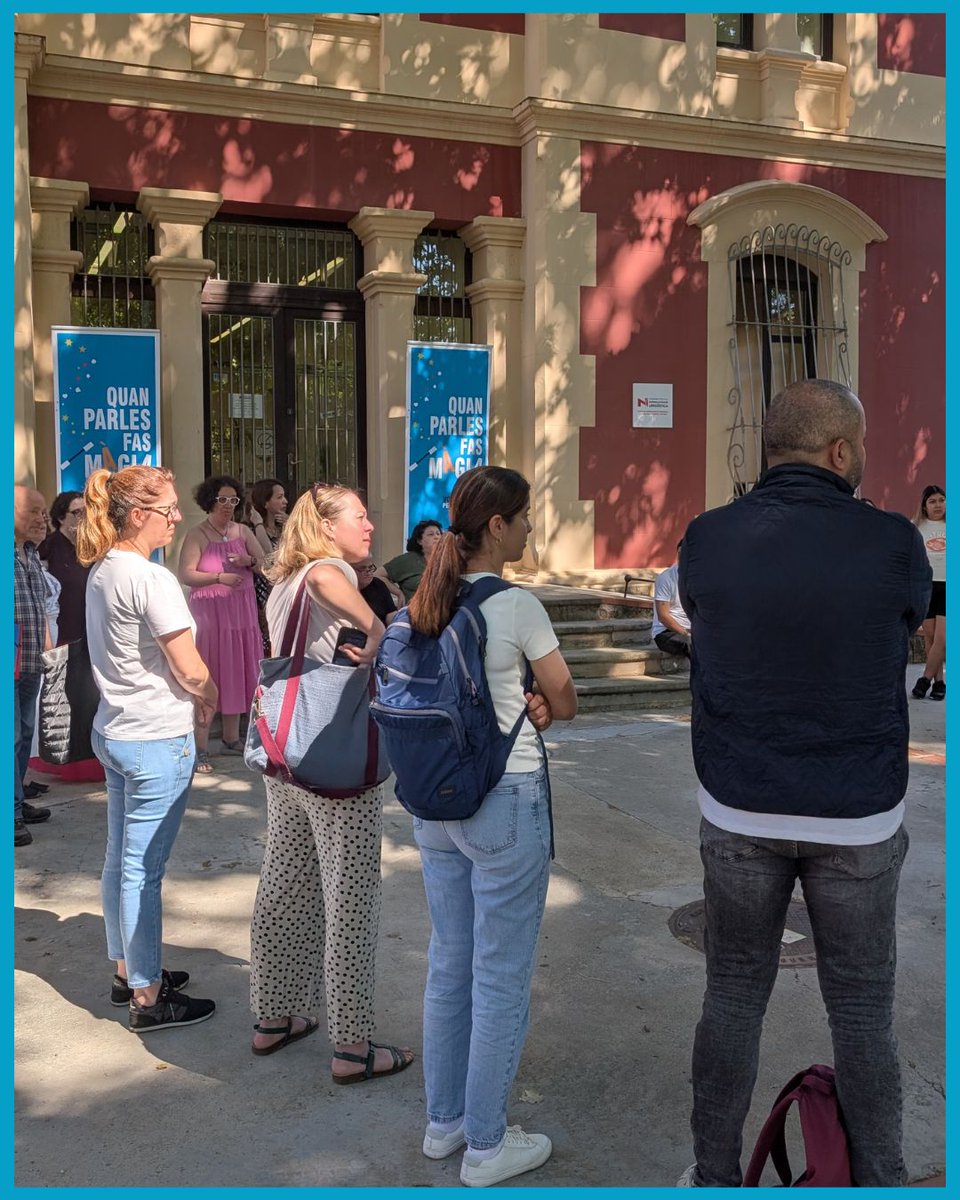 CNLReus's tweet photo. 🪄 Dimarts passat, alumnes del Bàsic 2 i de l’Intermedi 3 van participar en un tastet del @vxlcat. Els uns van practicar català i els altres, mantenir-lo amb aprenents. Esperem que en surtin moltes parelles lingüístiques! 

🔗 Inscriu-t'hi:  https://t.co/I99naWft1T https://t.co/1btnQ1oiZF