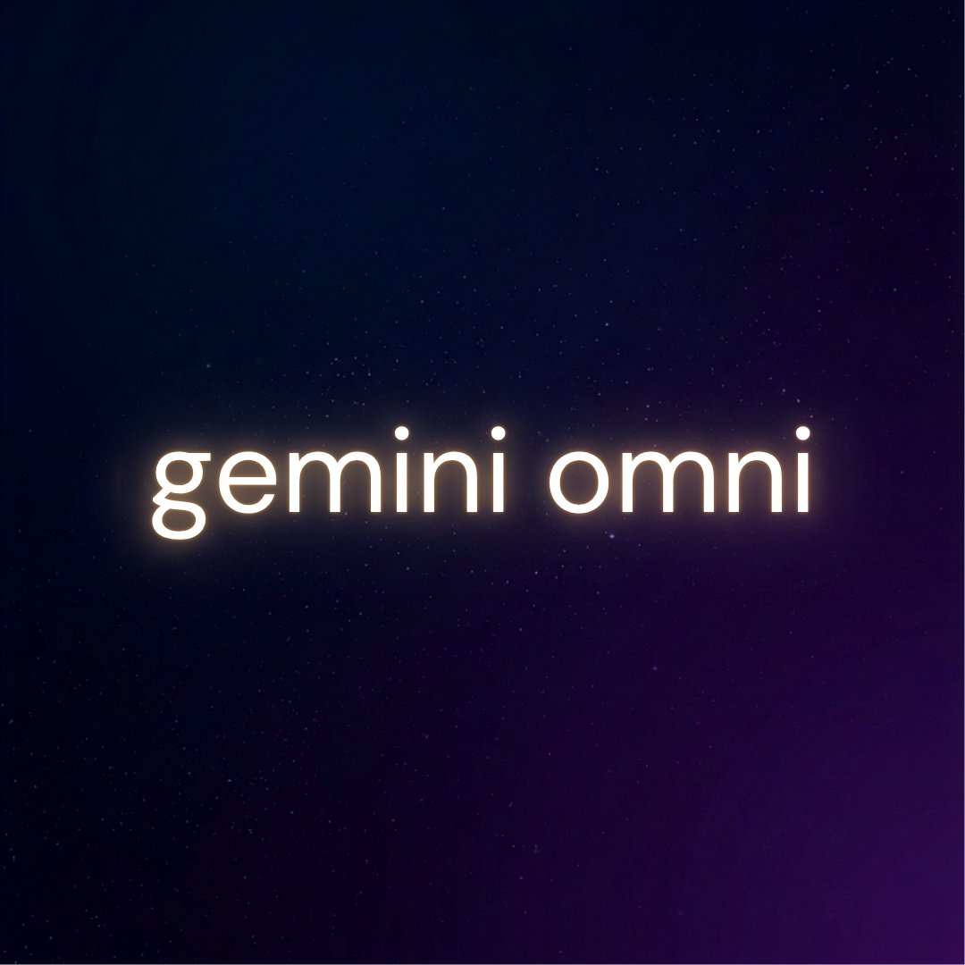 Ngulik_AI's tweet photo. Google baru saja merilis Gemini Omni di Google I/O 2026.
Bukan sekadar AI teks, ini adalah world model yang bisa mengubah cara Anda memproduksi konten selamanya. https://t.co/wASdZn3yt2