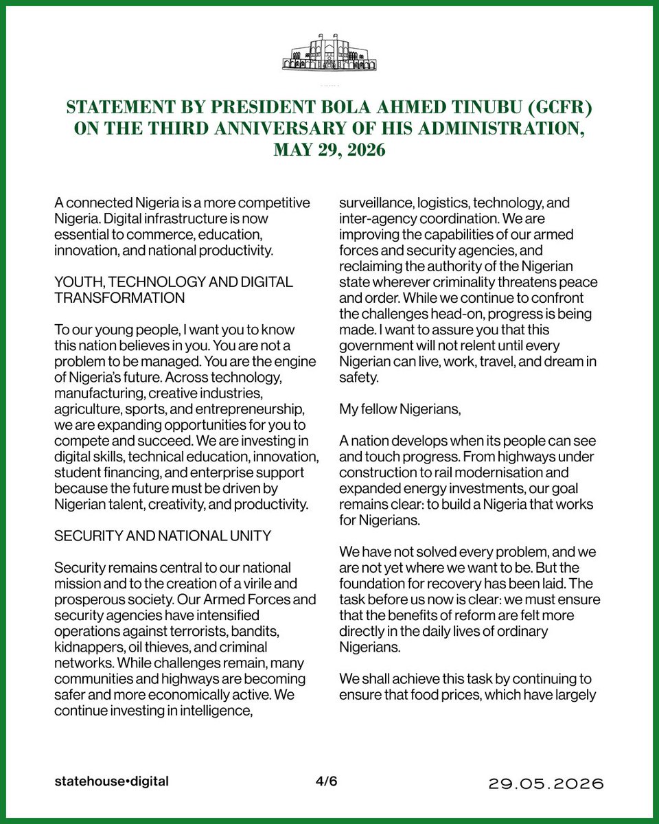 Bola Ahmed Tinubu tweet media