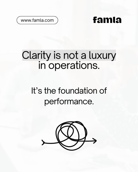 FamlaAI's tweet photo. Famla AI

Accéder au site web

1 j •

Clarity in operations isn’t something you add later, it’s what everything else depends on 📊⚙️

When roles are unclear, processes are scattered, and information is fragmented, performance slows down no matter how capable the team is.

Real efficiency starts when everyone understands the system they’re working in, what’s happening, who owns what, and how work actually flows 🤝

Clarity isn’t a luxury. It’s the foundation that makes execution possible.

If your operations feel heavier than they should, it might be time to simplify the system behind them.

https://t.co/USTiIQLhyR
.
.
.
#OperationalExcellence #BusinessClarity #WorkflowOptimization #FutureOfWork #famla