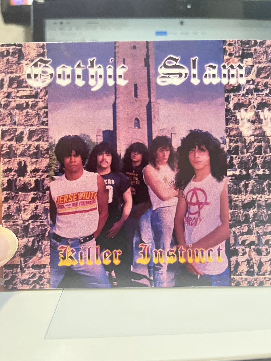 Metalmaster1982's tweet photo. アメリカのスラッシュメタル、Gothic SlamのKiller Instinct��いた( ´∀｀)
聴こうやさ(´∀｀*) https://t.co/4BBjqPyaCn