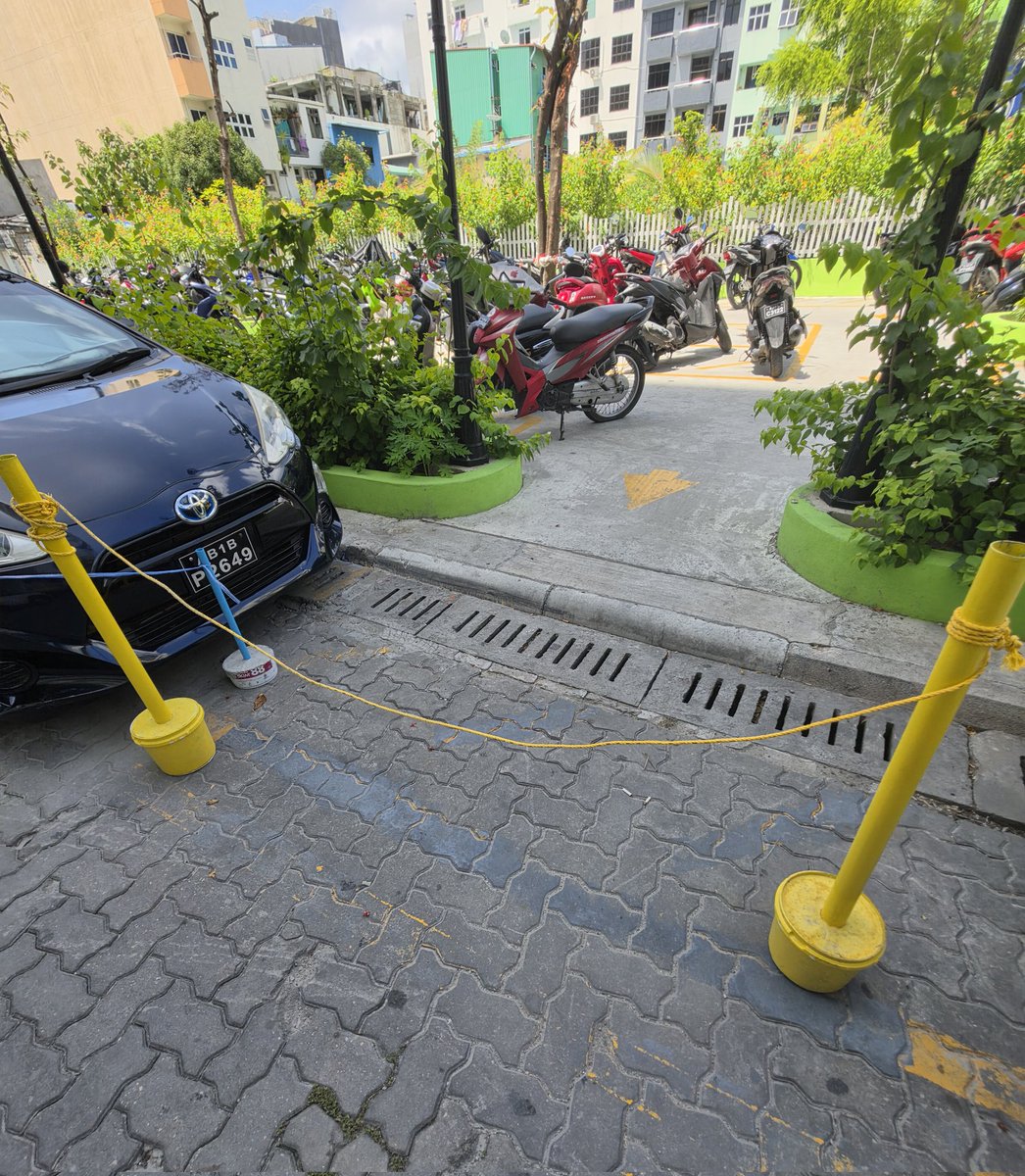 AreyougoneMAD's tweet photo. Parking akun nikunnan onna dhoru ves mihunnanee vaagandu dhamaa reserve kohfa. Mee maziya meehunge ehcheh. @ctrlshiftdream @adamazim  @MaleCitymv meechis nagaa mikan thakuraaru kuraa meehunnah fiyavalhu alhai dhee. Undhagulakah vejje kameh mee. Hus vaagandu noonee pallet. https://t.co/BceexzAs4E
