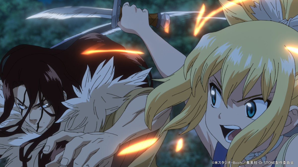 AsahiProduction's tweet photo. ／
TVアニメ 『Dr.STONESCIENCE FUTURE』
第33話より場面PickUp❗
＼

ご視聴ありがとうございました‼

往復ロケット実現へ
 鍵を握るのはインターネット開発！
必要なのは、海底ケーブルと膨大な設計データ。
そして始まる、月行きメンバーの選抜
発明と決断が交差する本話数も
撮影処理でスケール感を引き立てています

旭プロダクションは撮影・CG・2Dワークス
で携わっております。
--------------
#DrSTONE
@STONE_anime_off