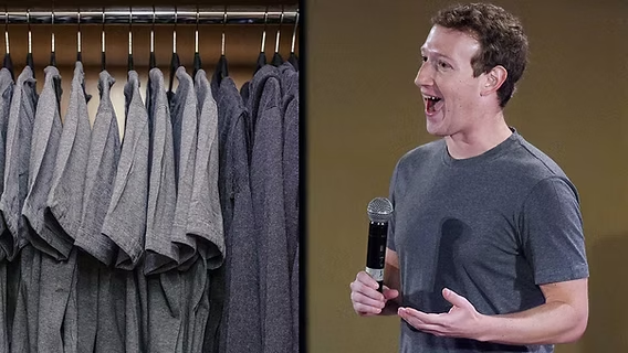 TomLewo's tweet photo. @Ania91225601 @OloCzarny No właśnie. Może on jak Mark Zuckerberg miał w szafie tylko jeden rodzaj strojów wyjściowych. 🤪 https://t.co/SalFXRrk7J