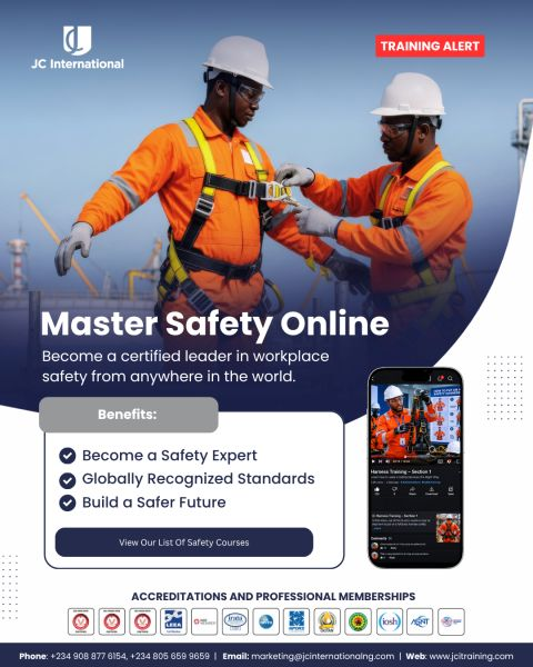 jcinterng's tweet photo. Advance your career with globally recognized online safety training designed for today’s industrial professionals. Learn from anywhere, gain practical knowledge, and earn certifications that set you apart in the workplace.

#SafetyTraining #OnlineLearning  #JCInternational https://t.co/AqS3gTQO7I