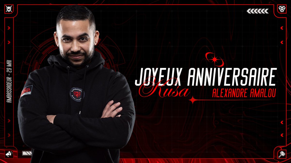 LesHammers_'s tweet photo. Il accompagne Mandatory depuis nos premiers pas en Azeroth. 

Aujourd'hui c'est à nous de l'accompagner pour ce jour spécial... Joyeux Anniversaire @kusa_alex 🟥🔨 https://t.co/krdodO8eFA