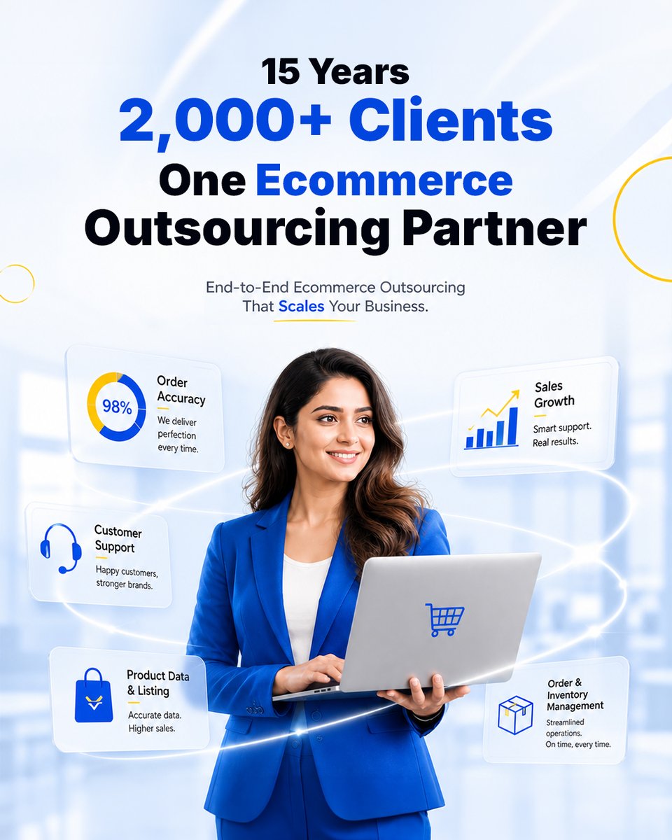 intellectecom's tweet photo. Most ecommerce owners are doing $4/hour work instead of $400/hour decisions.

Intellect Outsource gives you back 20+ hours a week — product listings, marketplace management, order processing, all handled.

From $4/hr. 15+ years. 2,000+ clients

#EcommerceOutsourcing https://t.co/M4g86UptKZ