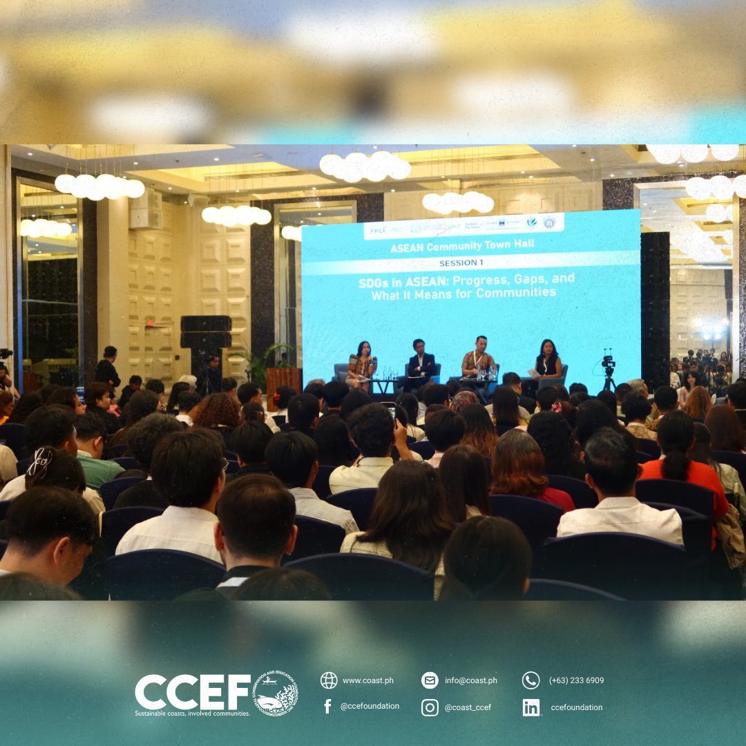 CCEF_PH's tweet photo. CCEF took center stage at the ASEAN for the Peoples Week (AFPW) Town Hall in Cebu! 🇵🇭Organized by @fpcindo, this parallel event gives civil society a voice in regional policy. #CCEF #FPCI #ASEAN2026

𝘙𝘦𝘢𝘥 𝘮𝘰𝘳𝘦: https://t.co/CNJVVtigv5 https://t.co/kpMSspupZh