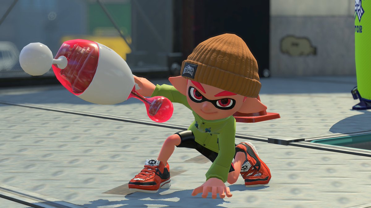 Agent3Player_3's tweet photo. Splatoonが11周年だったらしいのでこの2人のショットを貼ります https://t.co/y6w2wZEZqa