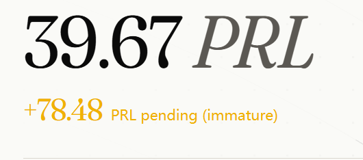 zaijin338191's tweet photo. 昨天早上10点左右开工挖 @prlnet 

截止目前：租卡总充值 2270 RMB 账户余额还有 61.4 RMB，租卡总花费：2208.6 RMB

截止目前：一共挖出 616.13枚 $PRL 按1.45U一枚算，价值 889.76U 汇率按 6.8 算那么产出 $PRL 总价值：6050 RMB

一天多时间总利润：6050-2208=3841 RMB
如果你还有渠道租到卡的话，抓紧动起来
这是 Web3 最近难得有的赚钱项目🫡

Safetrade交易所直接能冲币进去卖，流动性比OTC好些：
https://t.co/mSuM0jwNkz