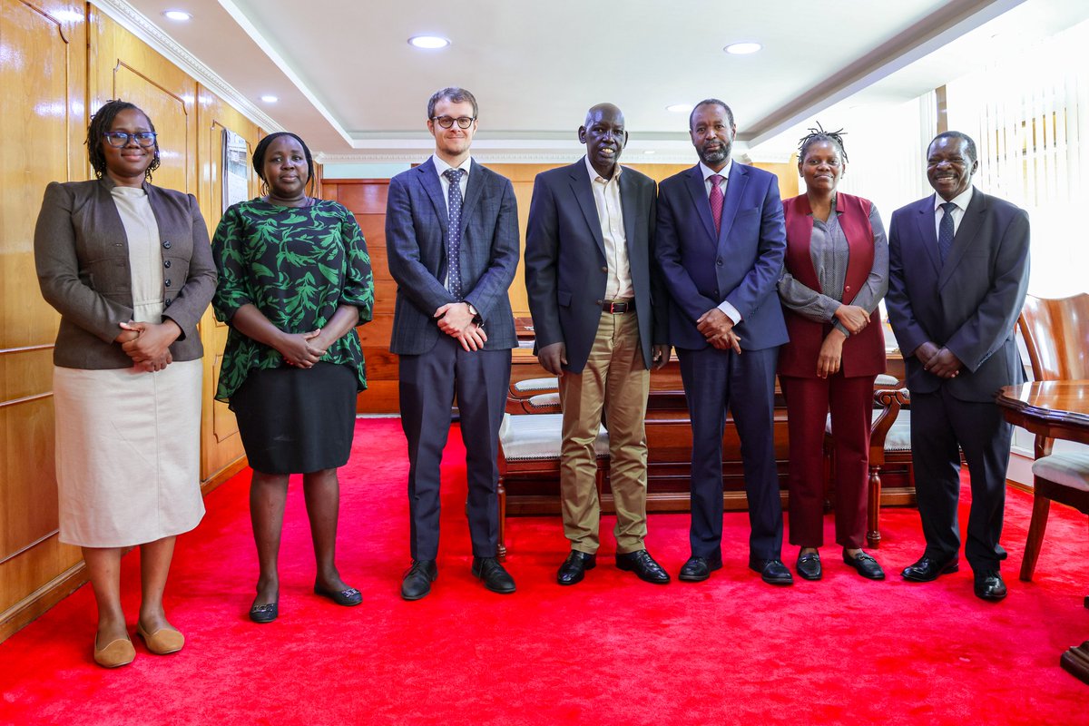 C_ServicesKE's tweet photo. The Chief of Staff of the International Organization for Migration (IOM), Mr. Abdiker Mohamed, today paid a courtesy call on the Principal Secretary, Dr. Belio Kipsang, to discuss the outcomes of the Second International Migration Review Forum (IMRF) 2026 and strengthen collaboration on migration governance.

Mr. Mohamed commended Kenya’s leadership in migration management, citing its progressive policies, commitment to refugee hosting, implementation of the Shirika Plan, and strong partnership with IOM. Discussions highlighted the need for robust frameworks to regulate labour migration, protect Kenyan workers abroad, and promote fair labour standards and stronger safeguards for migrant workers across the East African region.

Dr. Kipsang reaffirmed Kenya’s commitment to regional and global migration initiatives, emphasizing the importance of integrated migration data systems to improve coordination, support evidence-based policymaking, and enhance migration management.

Director General for Immigration and Citizen Services, Madam Evelyn Cheluget, alongside officers from NCM, briefed the meeting on the Global Compact for Migration review process and the adoption of the IMRF 2026 Progress Declaration, which reaffirmed global commitments to safe, orderly, and regular migration.

Mr. Mohamed was accompanied by IOM Head of Mission Ms. Namayugu and Programme Officer Mr. Ethan Way. The meeting reaffirmed the shared commitment between Kenya and IOM to advance effective migration governance, protect migrant rights, and maximize the developmental benefits of migration.