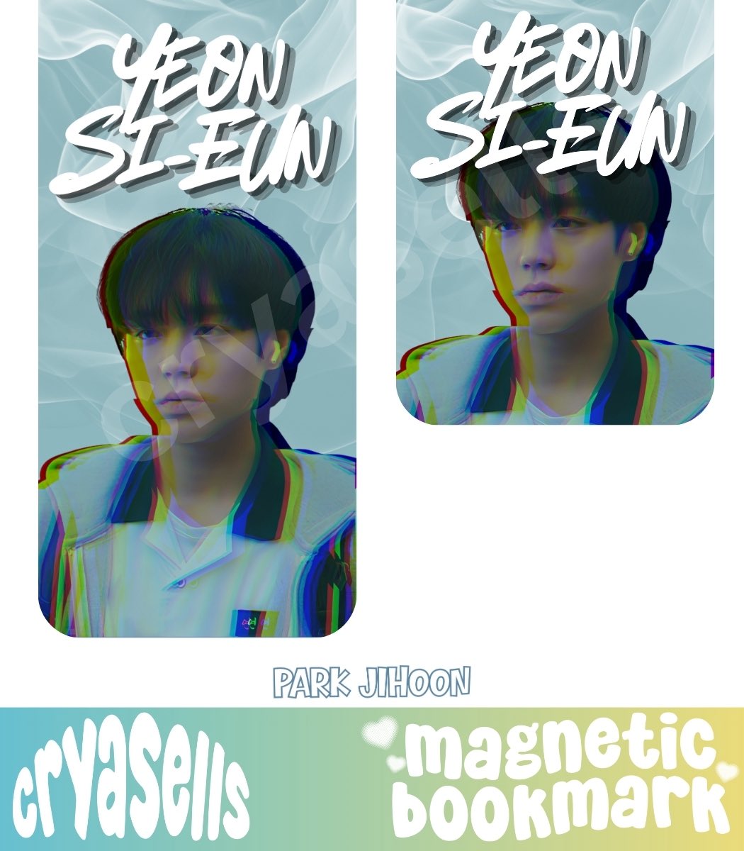 cryasells's tweet photo. yeon sieun fanmade magnetic bookmarks ✨

sizes: 
- 1.5x6in (unclipped) / 1.5x3in (clipped)
- 1.5x4in / 1.5x2in

material:
- 250gsm paper with matte laminate

🏷️ wts lfb pc ph printing service park jihoon weak hero https://t.co/QhIU70UaBG