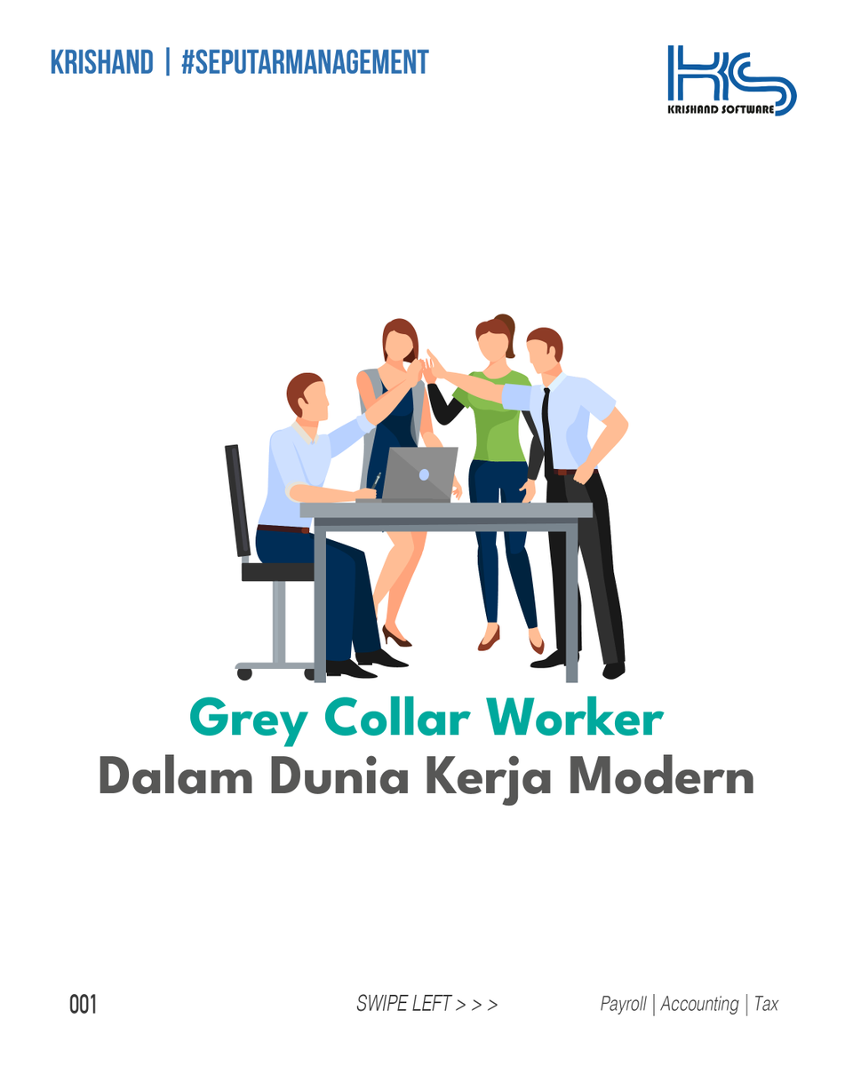 krishand's tweet photo. Grey collar worker adalah tenaga kerja modern yang menggabungkan kemampuan teknis dan analitis dalam satu peran. 💼⚙️

Perannya semakin penting di era digital untuk mendukung efisiensi dan transformasi bisnis perusahaan.

https://t.co/9s5SgZZOHi

#GreyCollarWorker #SDM https://t.co/QJfdwbXFwl