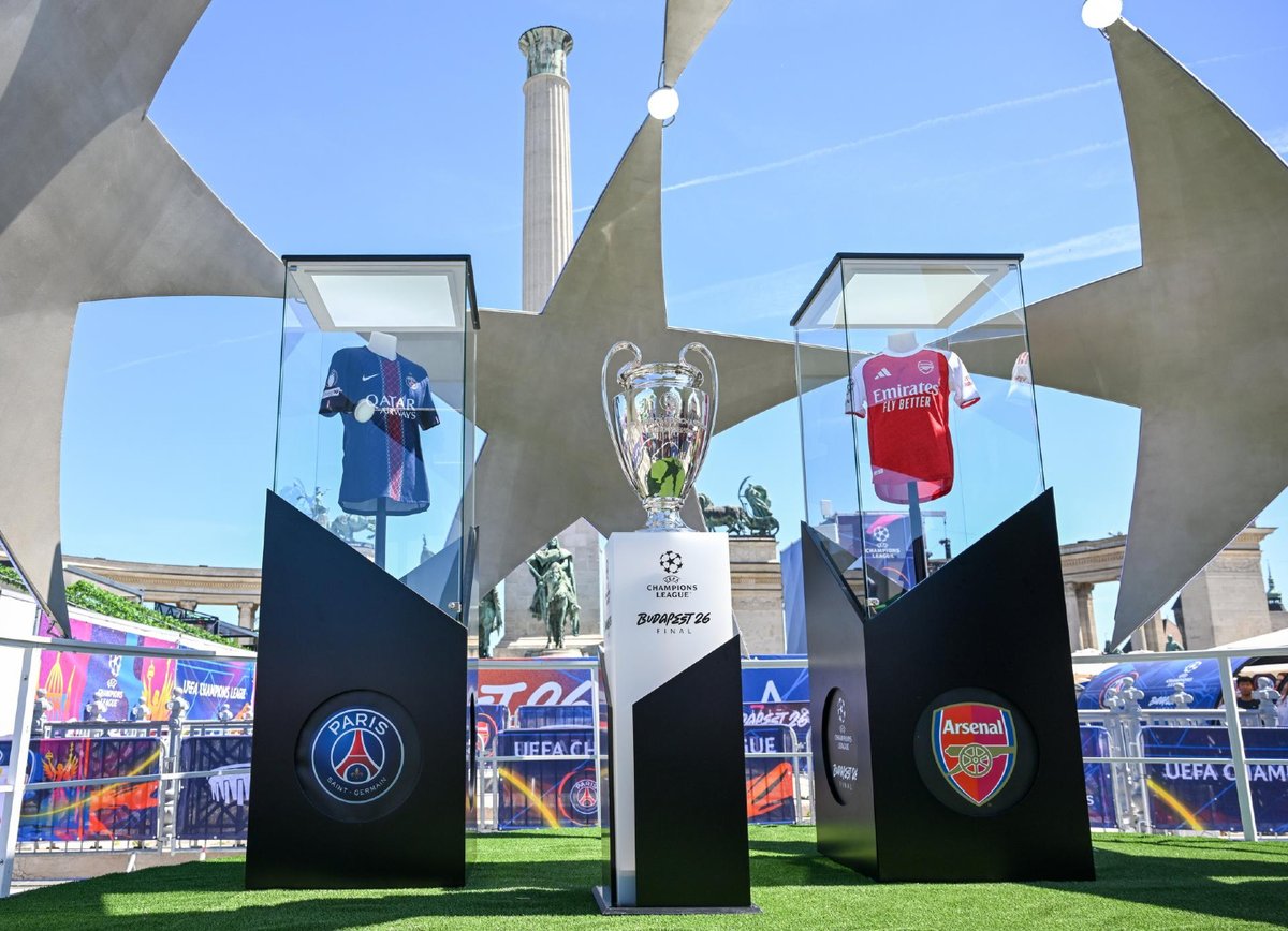 JueggingES's tweet photo. ¿Quién escribirá su nombre en la lista como campeón de la #ChampionsLeague?

2026 ❓❓❓
2025 🇫🇷 PSG
2024 🇪🇸 Real Madrid
2023 🏴󠁧󠁢󠁥󠁮󠁧󠁿 Manchester City
2022 🇪🇸 Real Madrid
2021 🏴󠁧󠁢󠁥󠁮󠁧󠁿 Chelsea
2020 🇩🇪 Bayern Múnich https://t.co/CgF1D0fswa