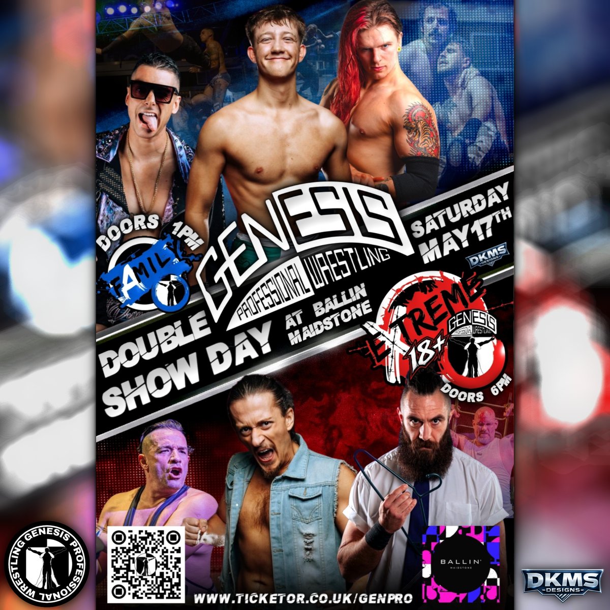 GenProOnline's tweet photo. 💥FULL SHOW 💥

WATCH HERE : https://t.co/nGpcnv2aof...
Enjoy all the matches and stories from our Family show at Ballin Nightclub on Sunday the 17th of May 2026.
Videography credit to Bobby Davies, (all match edits)

https://t.co/7Shyg1lARP

#fullshow #supportindywrestling #fyp https://t.co/tyaeJvqT2l