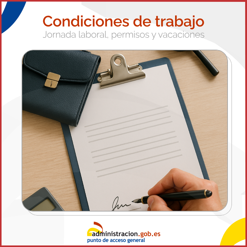 060gobes's tweet photo. Si quieres saber cómo se regulan la jornada laboral, las horas extra, los permisos retribuidos, las vacaciones o la incapacidad temporal, aquí puedes informarte 👇
https://t.co/Mj6rsgSpXH
#SDG https://t.co/kvQF055jX8