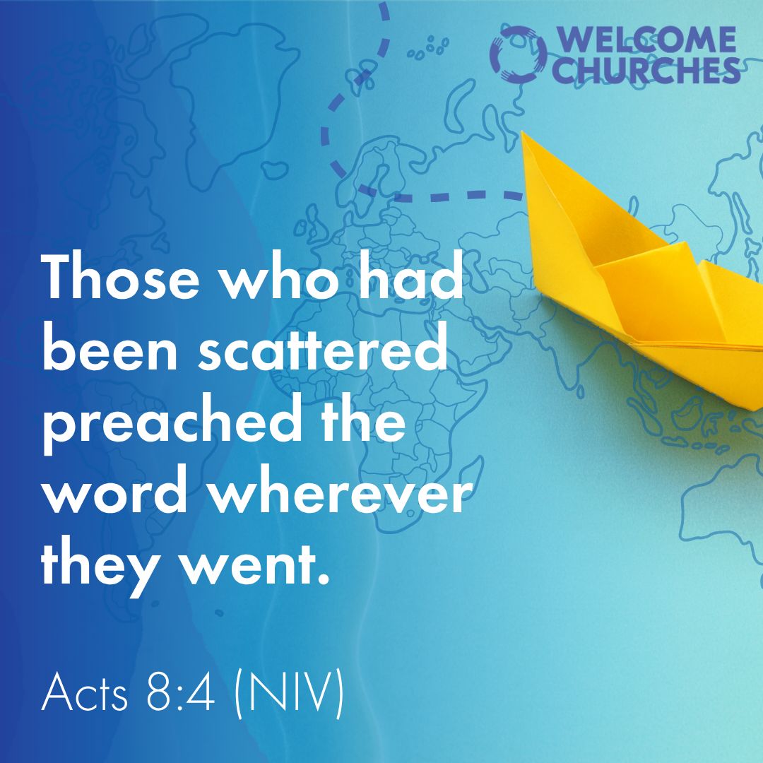 WelcomeChurches's tweet photo. (1/2) Refugee Prayer Hour is coming! Join us next Mon to pray for the refugees and people seeking asylum in the UK, who are called and empowered by God to become witnesses to His Gospel wherever they go. https://t.co/McMtEdQK6f