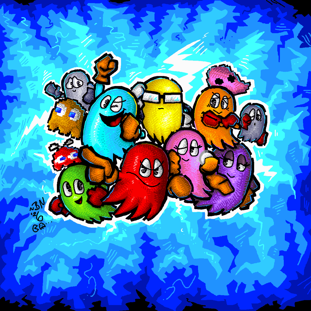 BryanTobikomi's tweet photo. Golly! Ghosts!
#パックマン #pacman https://t.co/TWazxOXhyB